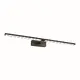 АПЛИК LED 12W 3000K 780LM PALMA ЧЕРЕН МЕТАЛ IP44 66,5X14,5X5CM - изображение 4