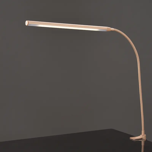 LED DESK LAMP 5W 4000K TOUCH GOLD WITH SPIRAL+CLAMP 230V Η85,5CMmax DELGADO - изображение 2