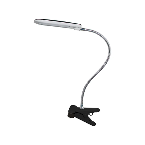 ЛЕД НАСТОЛНА ЛАМПА 5W ЧЕРНА 4000К +СПИРАЛ+КЛИП230V7,5X11, BAZ2