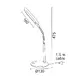 TABLE LAMP 5W PINK 4000K WITH SPIRAL 230V Φ13XH47,5CM BAZ - изображение 2