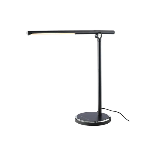 DESK LAMP LED 7W BLACK CCT 300LM DIMMABLE+TOUCH SWITCH+USB CHARGER DEGAS