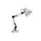 DESK LAMP 1ΧΕ27 SILVER METAL Φ16ΧΦ15ΧΗ50CM UFFICIO