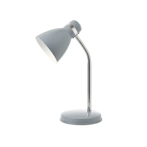 TABLE LAMP E27 40W GREY MAUI