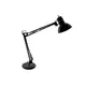 Metallic black desk lamp 1X60W E27 PENNA