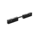 BLACK CORNER ELECTRICAL CONNECTOR WITH CABLE FOR MINI MAGNETIC TRACK 24V DC
