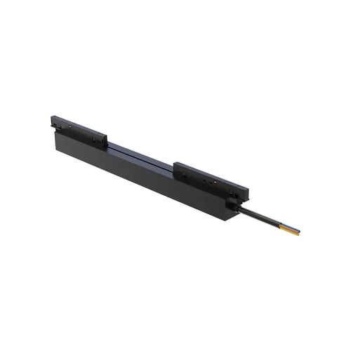 ЧЕРНО МАГНИТНО ЗАХРАНВАНЕ ЗА РЕЛСА 100W 230V AC-24V DC 4.2A 298*26(38,4)MM С 1M КАБЕЛ 5 ГОДИНИ