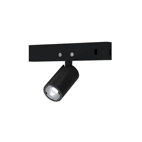МИНИ ЧЕРЕН МАГНИТЕН СПОТ 24V DC 1W 4000K 85LM 24° RA90 5 ГОДИНИ Φ12*22(38)ΜΜ