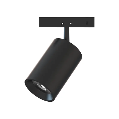 МИНИ ЧЕРЕН МАГНИТЕН СПОТ 24V DC 5W 4000K 530LM 24° RA90 5 ГОДИНИ Φ35,5*55(81)ΜΜ