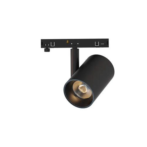МИНИ ЧЕРЕН МАГНИТЕН СПОТ 24V DC 9W 4000K 870LM 38° RA90 5 ГОДИНИ Φ45*70(102)ΜΜ