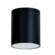 GU10 КРЪГЪЛ ПЛАФОН 230V AC ЧЕРЕН IP65 GU10 МАКС.35W