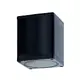 GU10 КВАДРАТЕН ПЛАФОН 230V AC ЧЕРЕН IP65 GU10 МАКС.35W