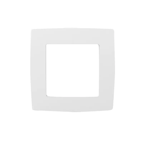 PRIME 1 GANG FRAME IP20 WHITE