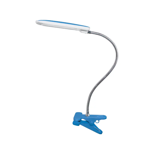 ЛЕД НАСТОЛНА ЛАМПА 5W  СИНЯ 4000К + СПИРАЛ + КЛИП230V 7,5X BAZ2
