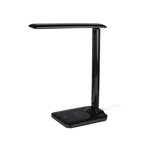 NETTO DESK LAMP LED 5W BLACK CCT 320LM+TOUCH SWITCH+WIRELESS/USB CHARGER FUTUR2
