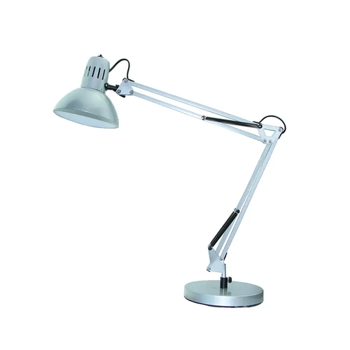 NETTO DESK LAMP E27 SILVER PENNA