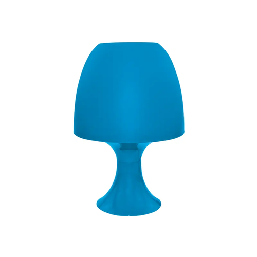 NETTO TABLE LAMP 1XE14 PLASTIC BLUE Φ16XH25,5CM NIOKI