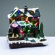 LED MULTIC.COLOR CHANGING HOUSE ANIMALS MOVEM.MUSIC ADAPT:4.5V BATT:3XAA (NOT INCL) 24,5*19,5*24,5cm