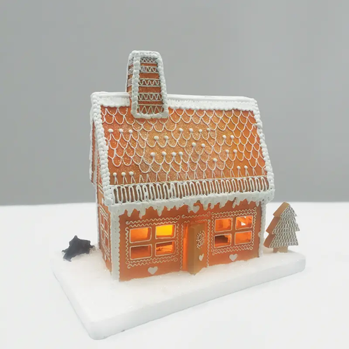 LED WW DECOR GINGERBREAD HOUSE 3ΑΑ (BAT) 25Χ15Χ23CM