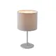 TABLE LAMP 1X40W E14 H28CM GREY CLOTH ARIOSO