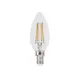 LED FILAMENT E14 C35 4W 2700K 230V AC 480LM RA80 30000H 360°