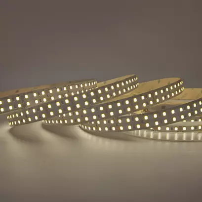 ^LED SMD ЛЕНТА 24V DC 40W/M 3000K 4120LM/M IP20 15ММ CRI80 OSRAM 2835 240 ДИОДА/М 3SDCM 5М РОЛКА 5Г ГАРАНЦИЯ