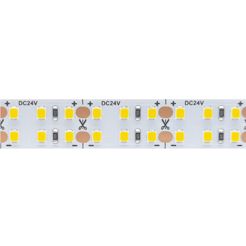 ^LED SMD ЛЕНТА 24V DC 40W/M 3000K 4120LM/M IP20 15ММ CRI80 OSRAM 2835 240 ДИОДА/М 3SDCM 5М РОЛКА 5Г ГАРАНЦИЯ