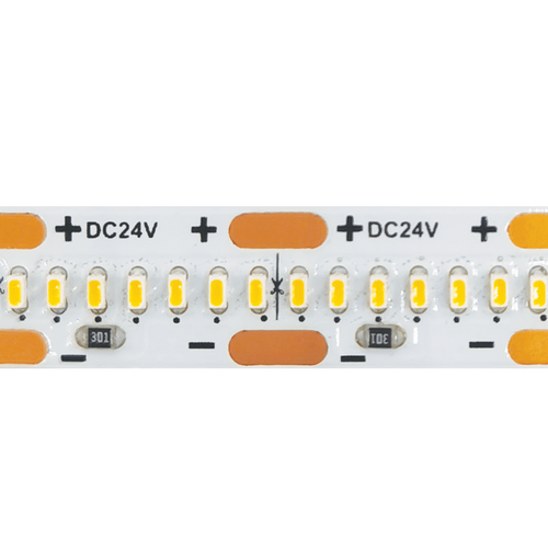 ^LED SMD ЛЕНТА 24V DC 22W/M 3000K 1940LM/M IP20 10ММ CRI90 REFOND 2835 420 ДИОДА/М 5SDCM 5М РОЛКА 3Г ГАРАНЦИЯ