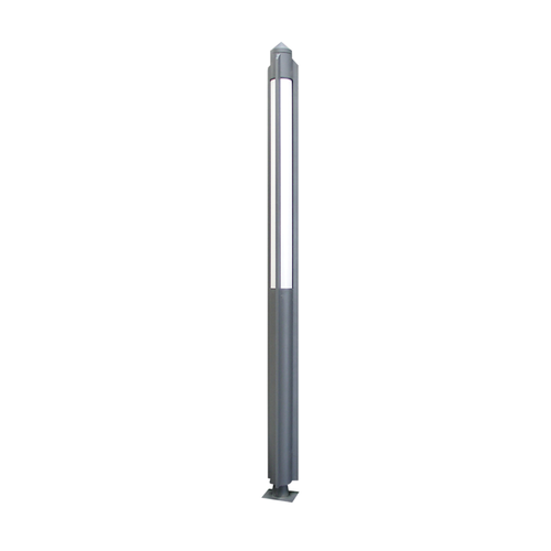 SQUARE LIGHT E27+G13 EMPTY HEAD+COLUMN 3.2m