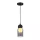 JULIETTE-PENDANT LAMP BLACK GLASS CONVENTIONAL IP20 1xE27 100xH1270mm