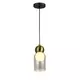 JULIETTE-PENDANT LAMP BRASS GLASS CONVENTIONAL IP20 1xE27 100xH1270mm