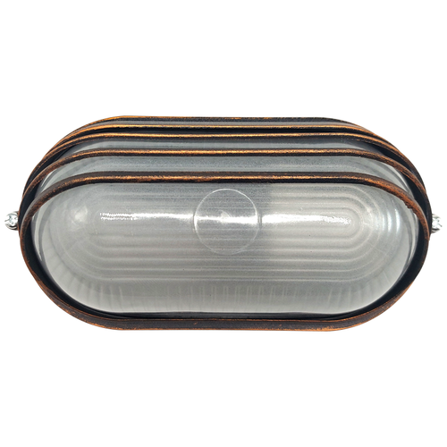 WALL LAMP 21cm WITH COVER RUST COLOR RAL C3619M