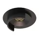 ПРЕДНА ЧАСТ 2 CAPISUR-FRONT PART ЗА ВГРАДЕН СПОТ ЧЕРЕН АЛУМИНИЙ КАБИНЕТ (Φ32-Φ22.4MM)X8MM (ВЪНШНА ЧАСТ)