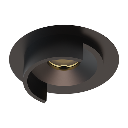 ПРЕДНА ЧАСТ 2 CAPISUR-FRONT PART ЗА ВГРАДЕН СПОТ ЧЕРЕН АЛУМИНИЙ КАБИНЕТ (Φ32-Φ22.4MM)X8MM (ВЪНШНА ЧАСТ)