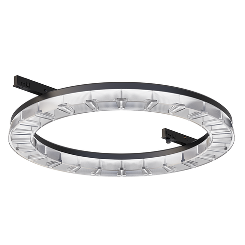 TKOR-MINI TRACK ROUND LINEAR LIGHT BLACK / WHITE 45° BEAM ANGEL 24W 3000K 24V DC 5 YEARS WARRANTY