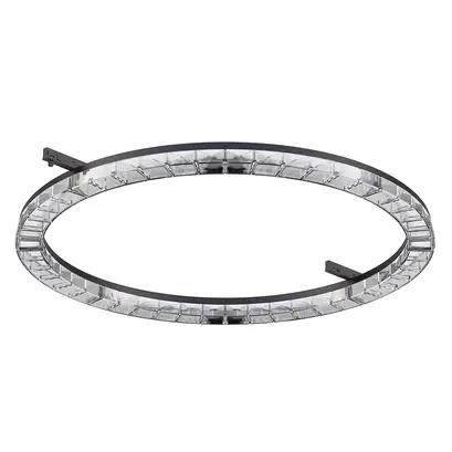 TKOR-MINI TRACK КРЪГЛА ЛИНЕЙНА СВЕТЛИНА ЧЕРНА/БЯЛА 45° ЪГЪЛ НА ЛЪЧА 30W 3000K 24V DC 5 ГОДИНИ ГАРАНЦИЯ