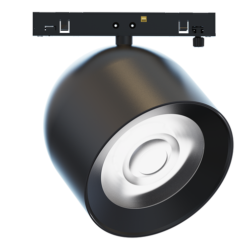 TMEDIO-SEMISPHERE МАГНИТЕН СПОТ ЧЕРЕН 36° ЪГЪЛ НА ЛЪЧА 10W 3000K 24V DC 5 ГОДИНИ ГАРАНЦИЯ