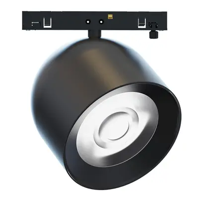 TMEDIO-SEMISPHERE МАГНИТЕН СПОТ ЧЕРЕН 36° ЪГЪЛ НА ЛЪЧА 10W 4000K 24V DC 5 ГОДИНИ ГАРАНЦИЯ