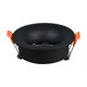 SPOT RECESSED FIXED BLACK CONVENTIONAL 1XGU10 IP20 Φ85Χ50ΜΜ
