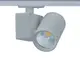 GREY LED TRACK LUMINAIRE 20W 4000K 1-PHASE 38° 2400LM 230V AC Ra80 5YRS