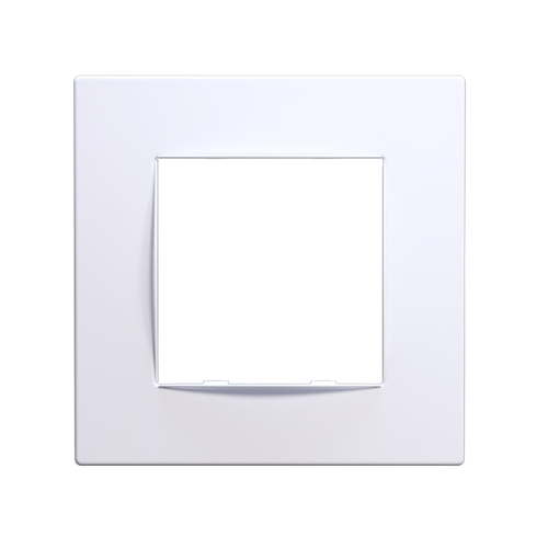 PRIME 1 GANG FRAME CLASSIC IP20 WHITE