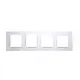 PRIME 4 GANG FRAME CLASSIC IP20 WHITE