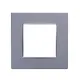 PRIME 1 GANG FRAME CLASSIC IP20 MAT ALUMINIUM