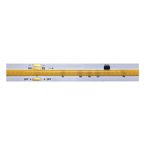 LED COB дигитална лента 24V DC, 11W/м, 4000K, 1000 lm/м, IP20, 10 мм, Ra90, 420 LED/м, ролка 5 м, 3 години гаранция
