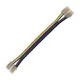 Конектор за COB RGB CCT лента, ширина 12 мм, PCB – 10 см, 6 проводника в средата