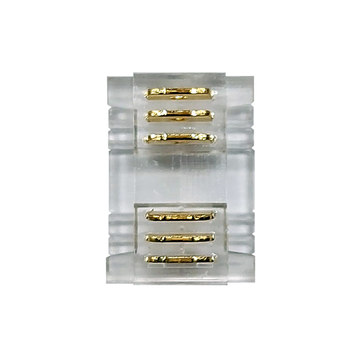 CONNECTOR FOR COB RGB CCT STRIP 12mm WIDTH PCB 6P WITHOUT DARK SEGMENTS