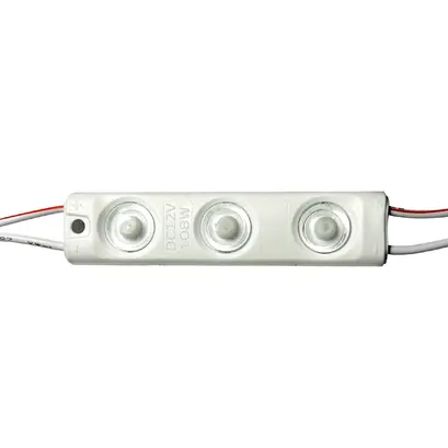 LED модул 12V PC, 1,08W, 6500K, 180 lm/м, 50 000 ч, IP66, Ra70, 5 години гаранция, 3 броя