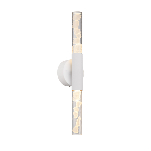OASIS-WALL LAMP-SAND WHITE ALUMINIUM+IRON+ACRYLIC LED COB 13W CCT 650LM IP20 120X88X533MM