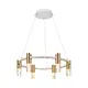 OASIS-PENDANT LAMP*6 SAND WHITE ALUMINIUM LED COB 43W CCT 2150LM IP20 606X606X1500MM