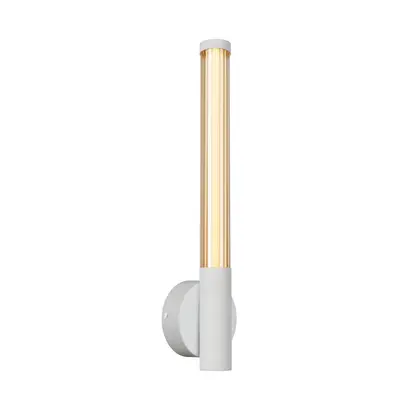 CANDELERA-WALL LAMP SAND WHITE ALUMINIUM+IRON+GLASS LED SMD 7W CCT 490Lm IP20 100X85XH440MM