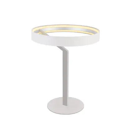 ROLLIE – настолна лампа от пясъчно бял алуминий, LED SMD 29W, димируема, 2700K, 1450 lm, IP20, 385 × 485 мм